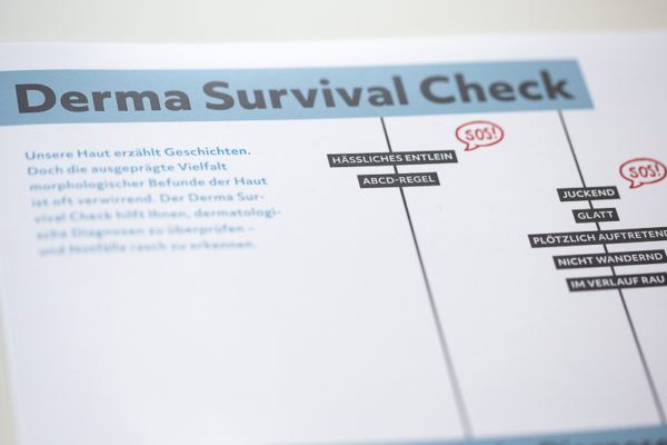 Derma Survival Check – Faltflyer